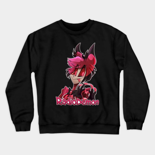 Radio Demon 02 Crewneck Sweatshirt by PaoSnow